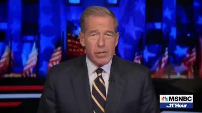 NBC Brian Williams Quits. America is burning down..