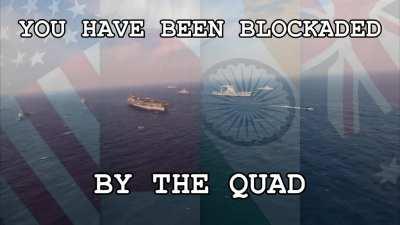 Not pictured: PLAN attack boats refusing to leave their air cover