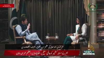 Inspirational thoughts and views from the last two minutes of PM Khan's interview to Al Jaeera