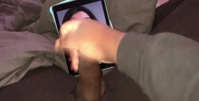 (Repost) Iman's face deserves my rock hard BBC.