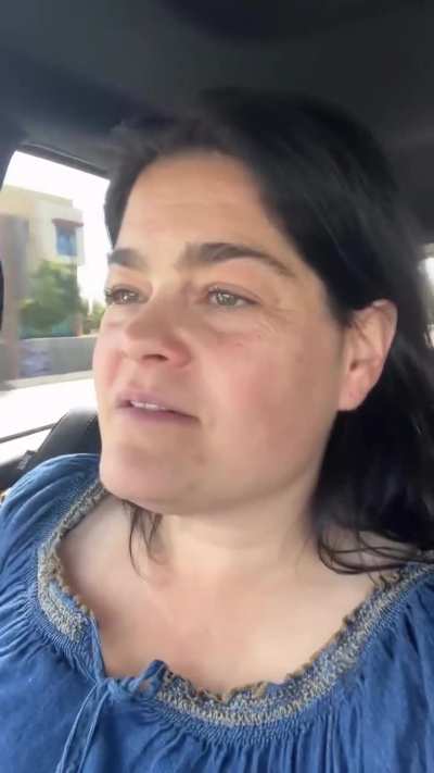 Emily Dolenz singing with her dad on a road trip, February 2026. 