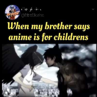 Your brother is right.