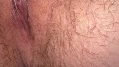 Up close hairy tight butthole wanting to be opened up