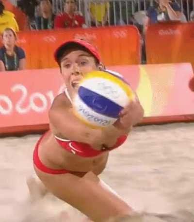 Isabelle Forrer Swiss Beach Volleyball