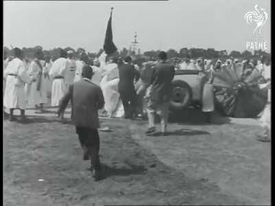 Attempted assassination of Sultan of Morocco, Mohammed Ben Aarafa by nationalist, Allal bin Abdullah. (Rabat, Morocco, Sep 11, 1953)