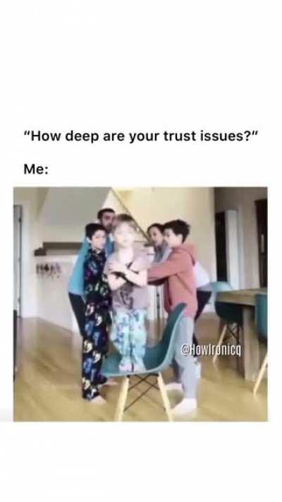 Trust fall