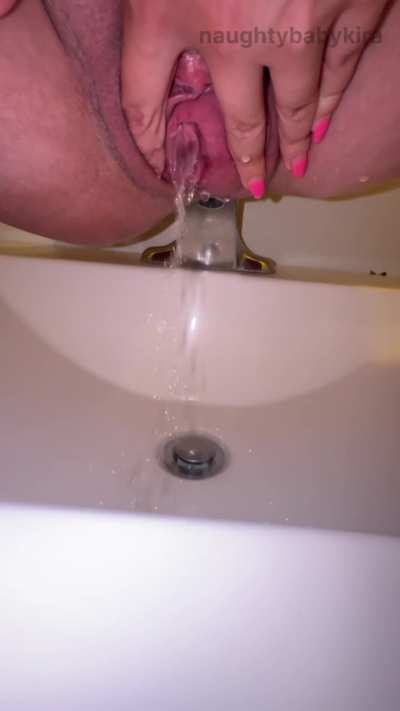 what would you do if you caught me peeing in the men’s washroom sink?