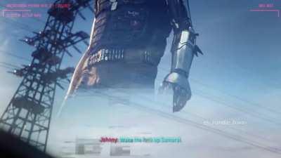 Mr Bean in Cyberpunk 2077