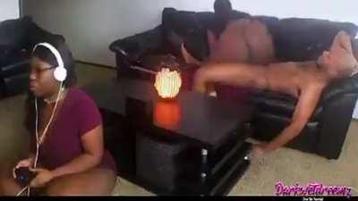 She's Really Into Her Game 🎮