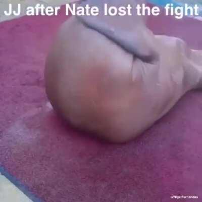 Get off that ass you fat neek