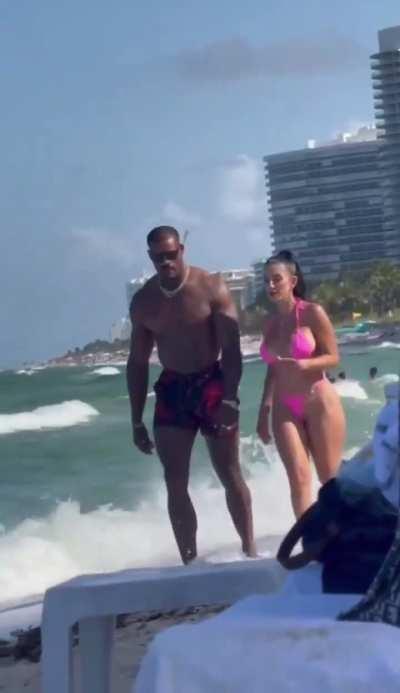 Lena The Plug with her new boyfriend Jason Luv