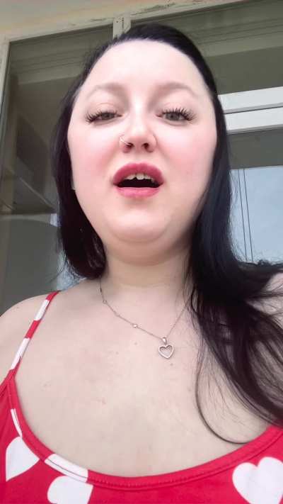 Would you like to squeeze my tits while I finish smoking?