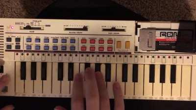 I Don't Want to Say Goodbye on a Crappy 80s Synth