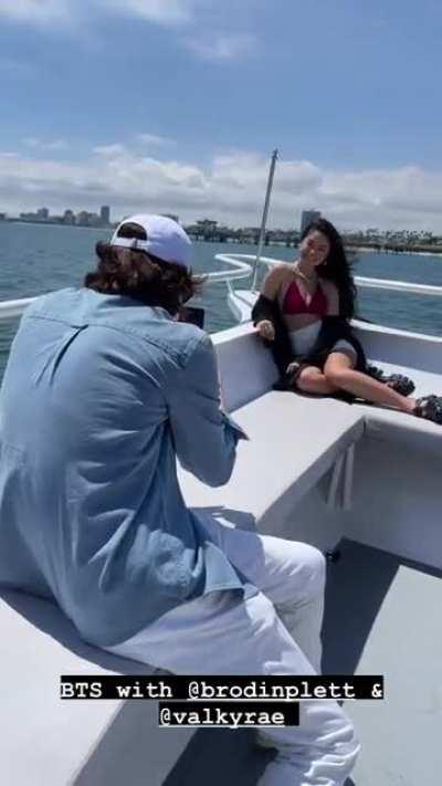 Valkyrae BTS