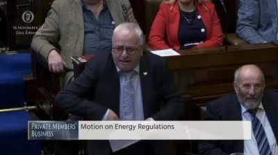 Mattie McGrath - colourful as ever