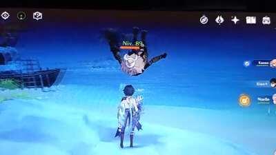 When Xiao uses the 100% of his brain