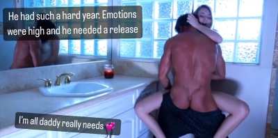 From his messy divorce, to a brutal year at work. Daddy really needed me for support.