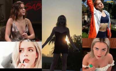 Kiernan Shipka is your submissive fucktoy for the night. What do you do to her?