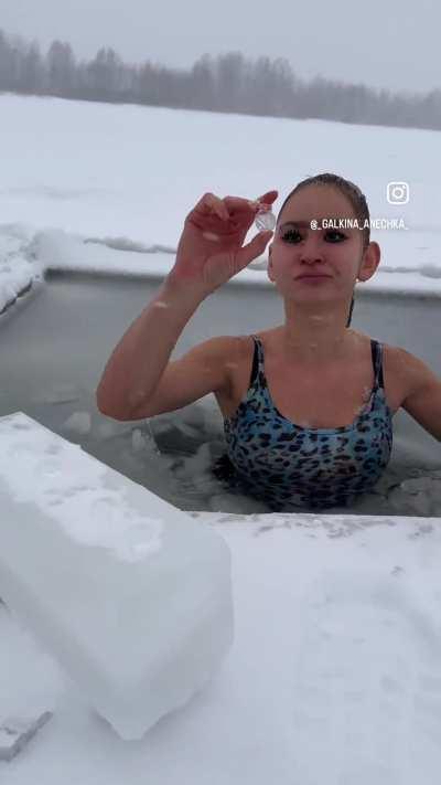 It’s way too cold…