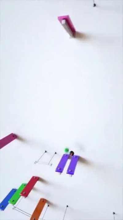 Round Steve has the time of his life