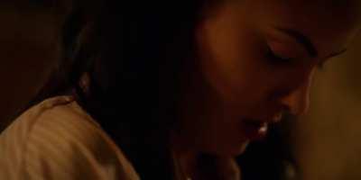 Cutting Cami’s clothes off