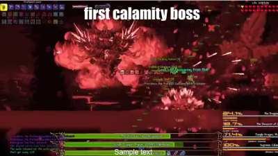 me when the yharon jungle dragon says that signs of self disapointment start inflirtating