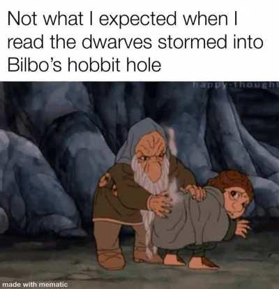 I don’t remember this scene in Peter Jackson’s version