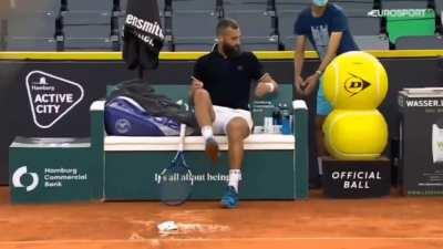 When a kid has to clean up after a grown up