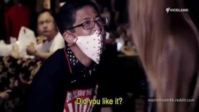 Mónica Naranjo and Ana Joven Talk About Ballbusting and Kick a Man in the Balls in Mónica Y El Sexo 1x3