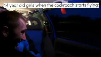 JJ screams like a little girl