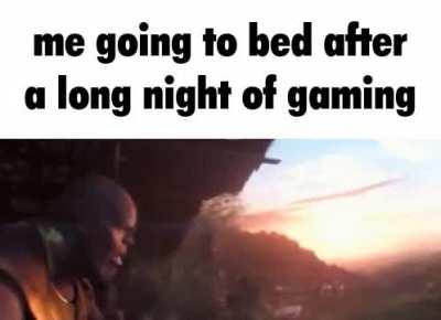 real chads go to bed at 7:00 AM