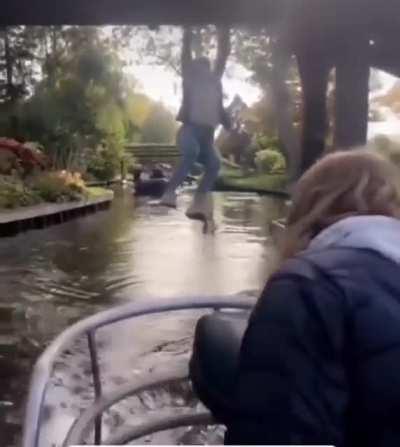 HMB while I hang on to that footbridge.