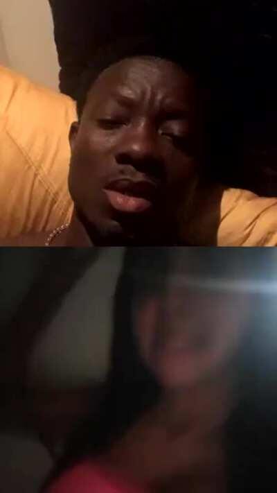 Michael Blackson Instagram Livestream 4/30