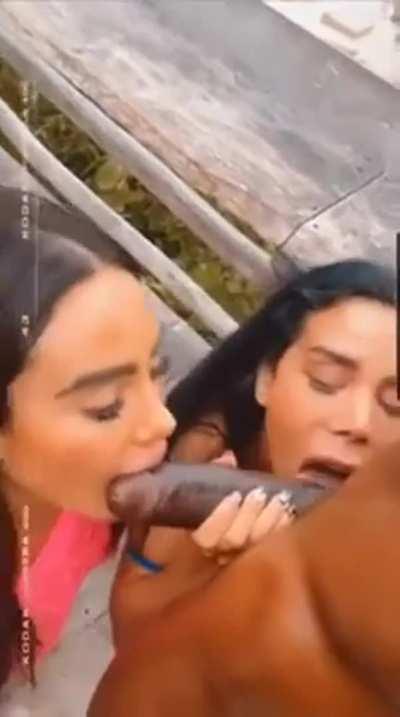 On the beach ⛱️ in South America 🥺❤