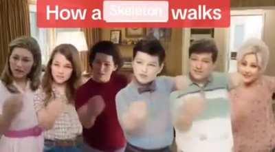 Bazinga walking style