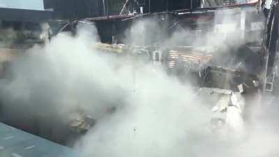 Newly Opened Mall Collapsed, no injuries reported (July 2018)