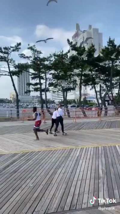 When you finally leave the house for food after a long, unencrypted session of researching how to overthrow the government.