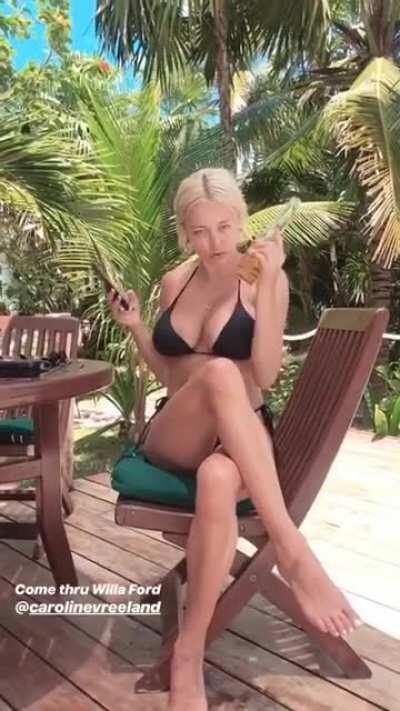 Caroline is killing it lately