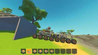 Some Extreme Rocker Bogey Suspension