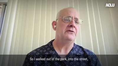 U.S. Navy Vet describes being beaten & gassed in Portland on 07/18. There was no curfew. They broke his hand.