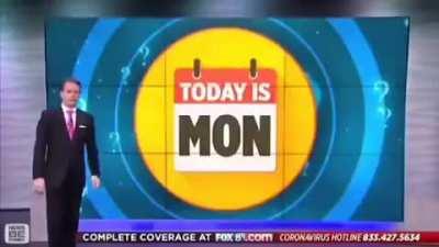 Bob Wicks doesn't need a calendar. He needs his skin to stop playing hookie and get back to work