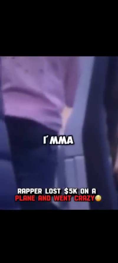 Why have 5k in cash on a plane?