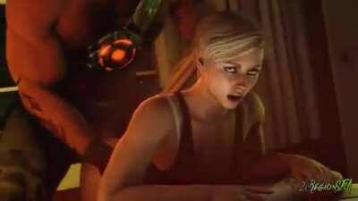 Cassie Cage anal with Kano (26regionsfm)