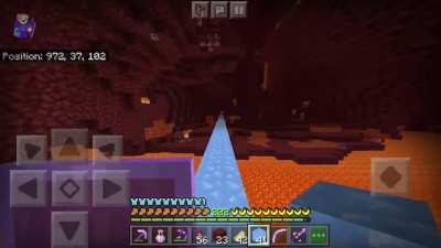 My friend was testing the ice bridge and...