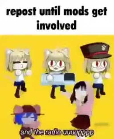 Repost until mods get involved