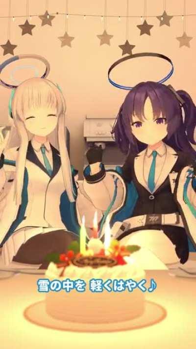 Sensei, can I have a moment of your time? Because it's Christmas! (Noa, Yuuka)