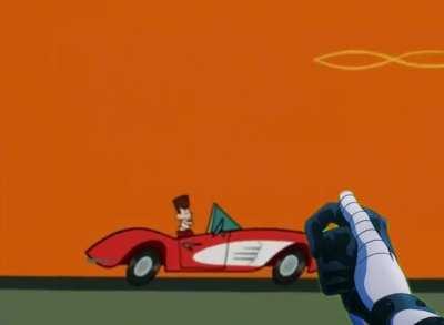 Deadly queen has already made slight contact with that automobile (OC)