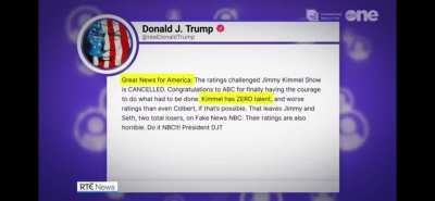 [Ireland] Perfect Trump Impression; 10/10!