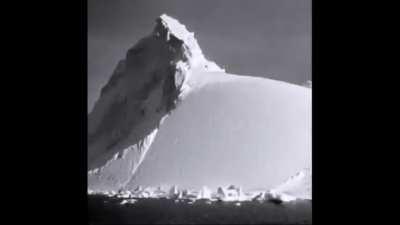 Pictures Beyond the ice wall? 🤔 what do you think? Real or fake?