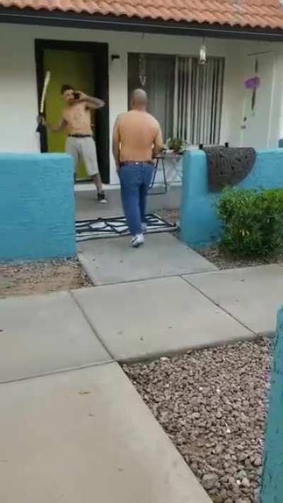 HMFT after I go ask my neighbor for some sugar?